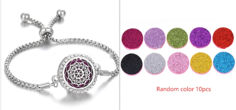 Hollow Adjustable Aromatherapy Bracelet supplier gallery image 13
