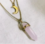 Moon Hexagonal Column Necklace supplier gallery image 16