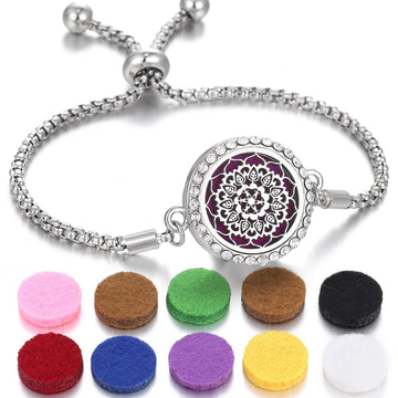 Kaleidoscope Aromatherapy Perfume Essential Oil Bracelet supplier gallery image 10