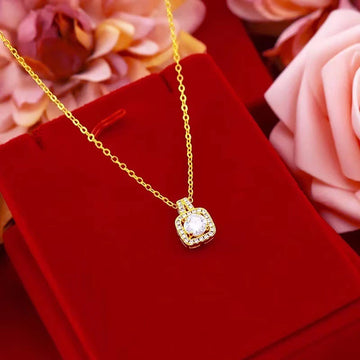 Gem Chain Choker Gold Color Necklace supplier gallery image 5