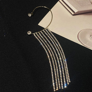 Long Fringe Tassel Earrings supplier gallery image 4
