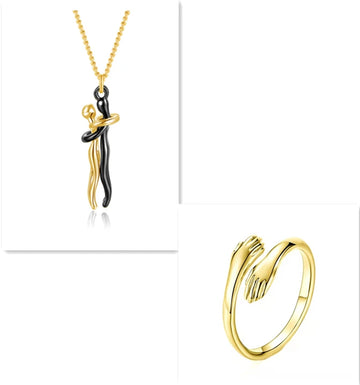 Love Hug Unisex Couple Chain Necklace supplier gallery image 18