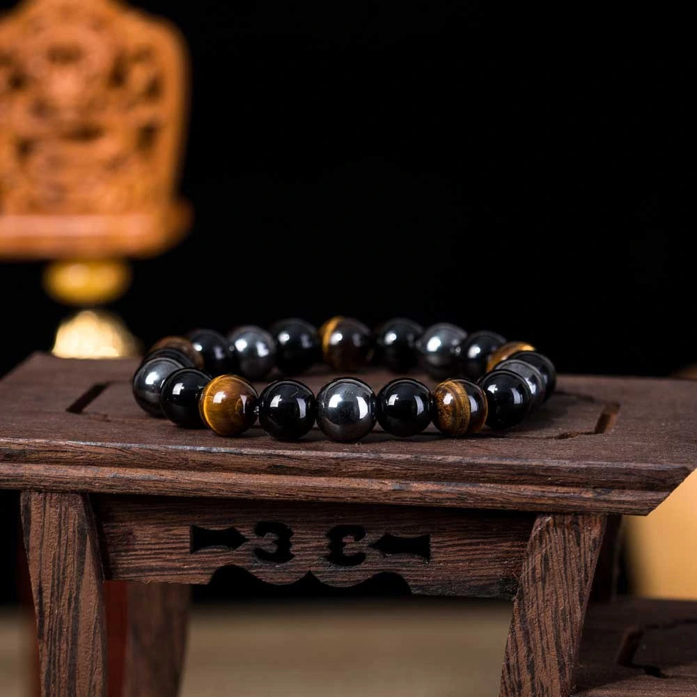 Tiger Eye Stone Natural Stone Bracelet supplier gallery image 3
