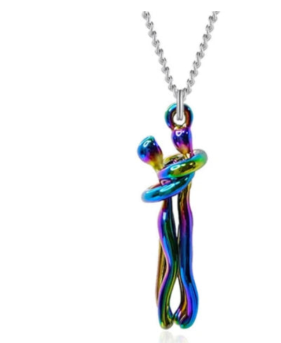 Love Hug Unisex Couple Chain Necklace supplier gallery image 10