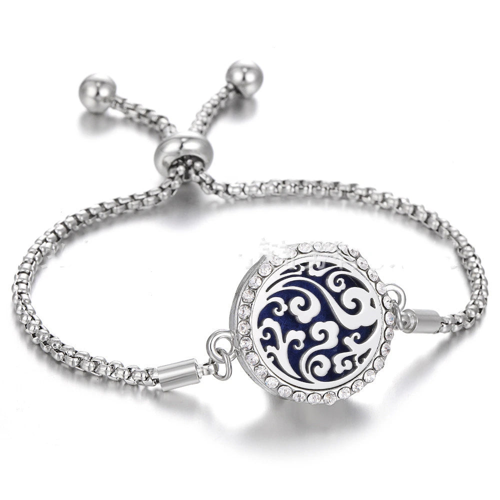 Hollow Adjustable Aromatherapy Bracelet supplier gallery image 21