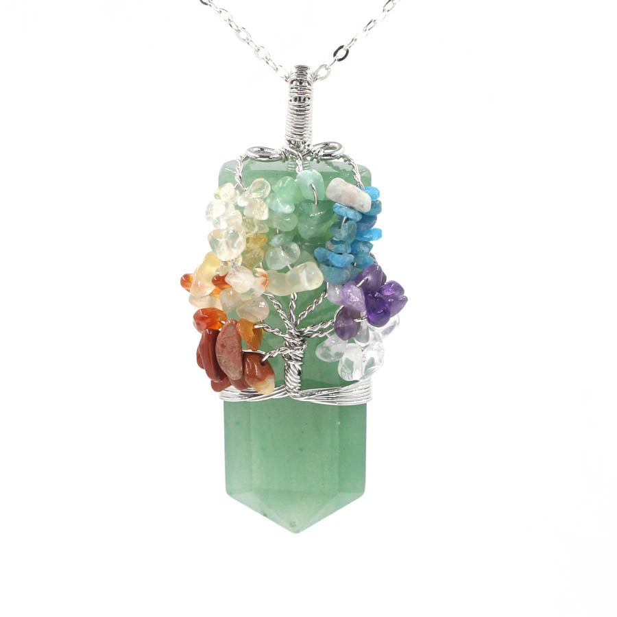Column Tree Life Winding Necklace supplier gallery image 4
