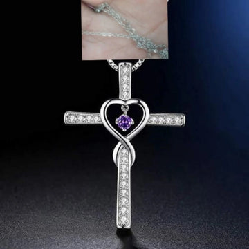 Infinity Love God WE Trust Necklace supplier gallery image 27