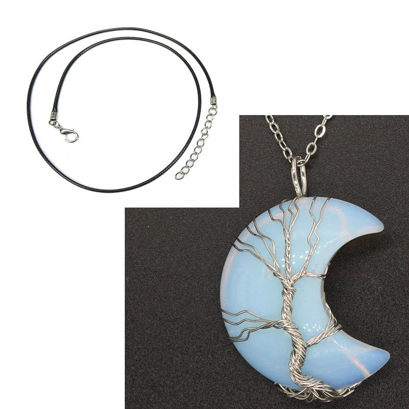 Natural Moon Necklace supplier gallery image 6