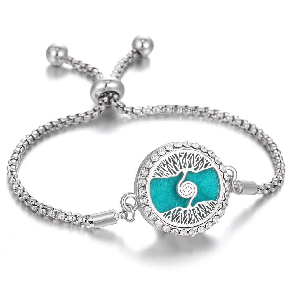 Kaleidoscope Aromatherapy Perfume Essential Oil Bracelet supplier gallery image 22