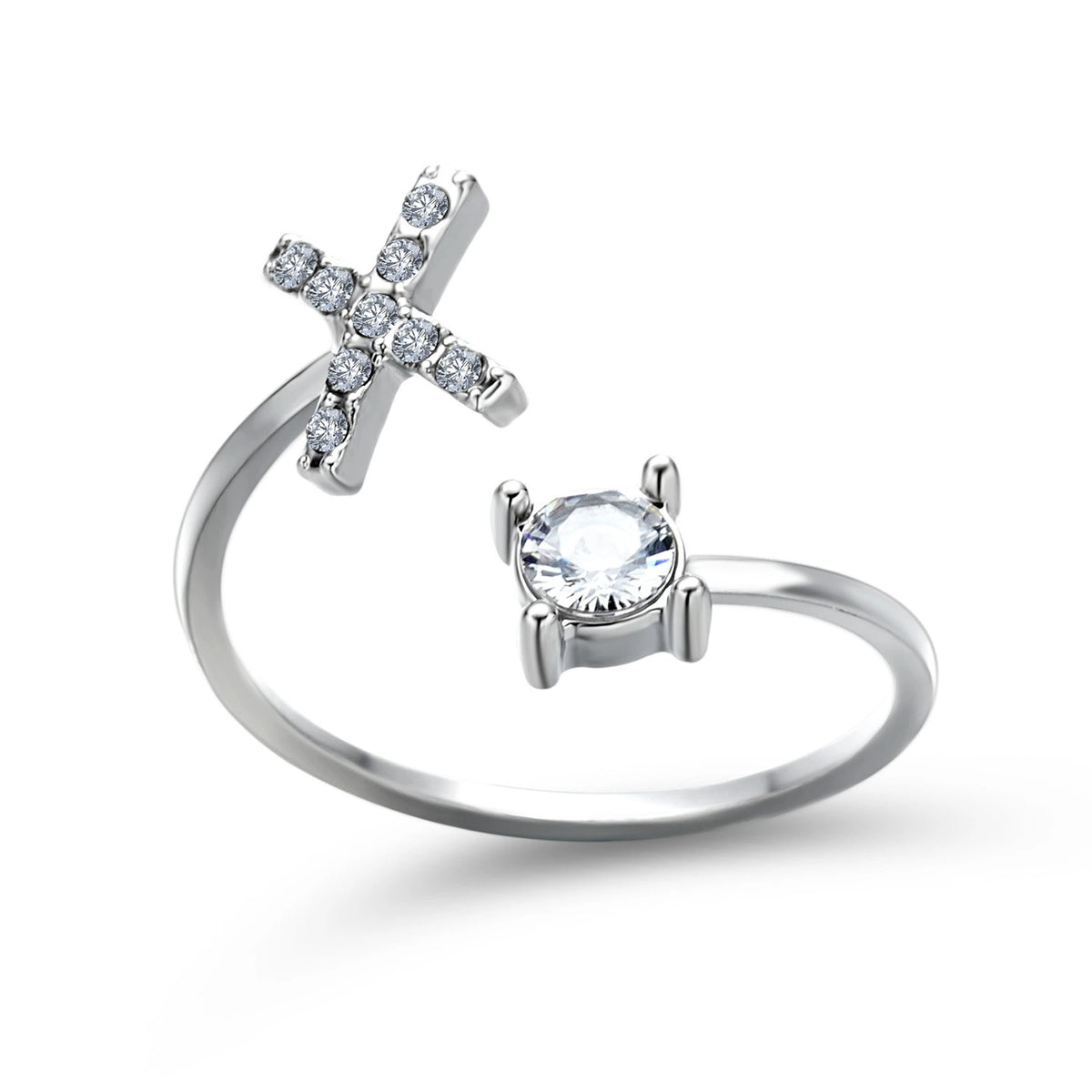 Design Adjustable Initial Letter Elegant Ring supplier gallery image 49