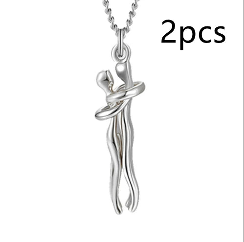 Love Hug Unisex Couple Chain Necklace supplier gallery image 29