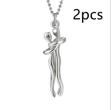 Love Hug Unisex Couple Chain Necklace supplier gallery image 29