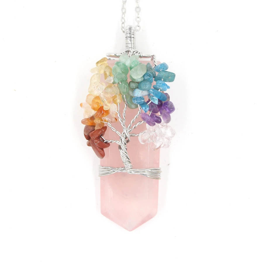 Column Tree Life Winding Necklace supplier gallery image 7