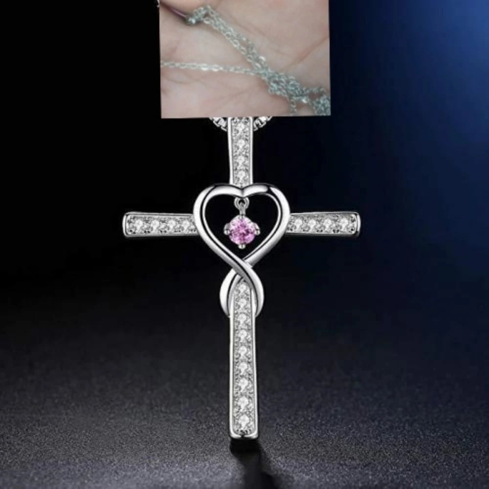 Infinity Love God WE Trust Necklace supplier gallery image 21