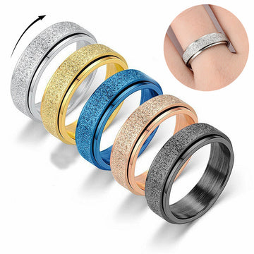 Rainbow Spinner Ring, view 1