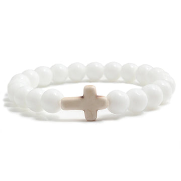 Blue Turquoise Cross Bracelet supplier gallery image 16