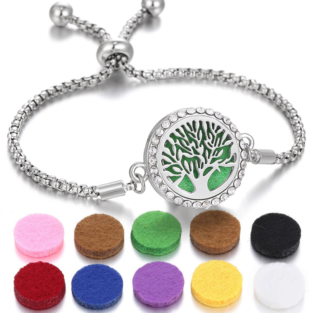 Kaleidoscope Aromatherapy Perfume Essential Oil Bracelet supplier gallery image 4