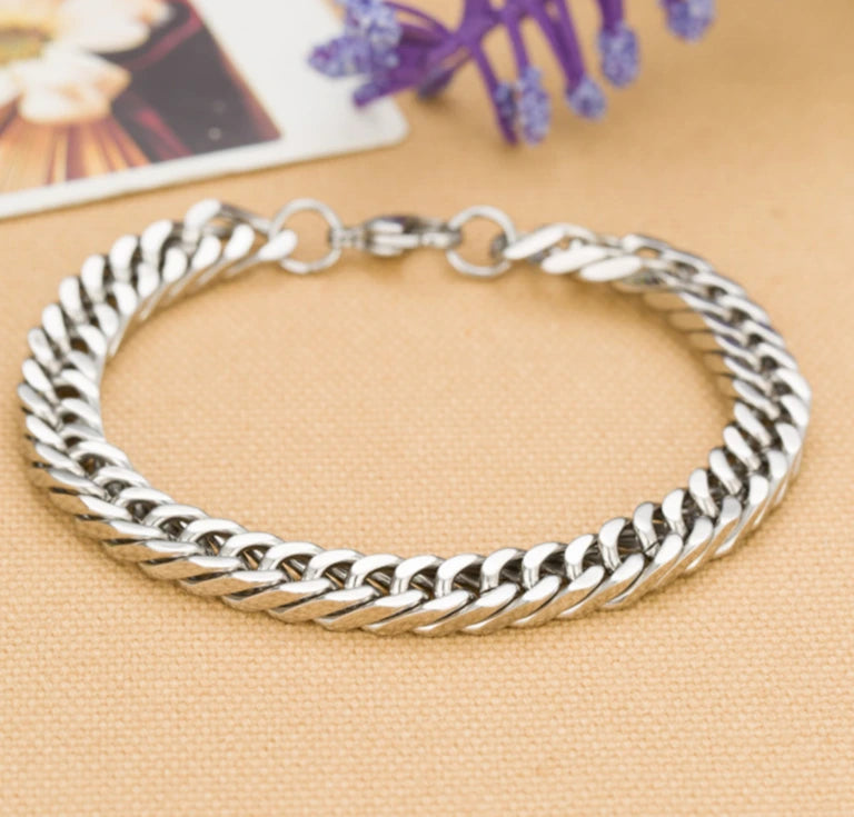 Men's Steel-Tone Bracelet supplier gallery image 5