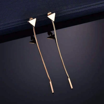 Triangle Fringe Tassel Earrings supplier gallery image 6