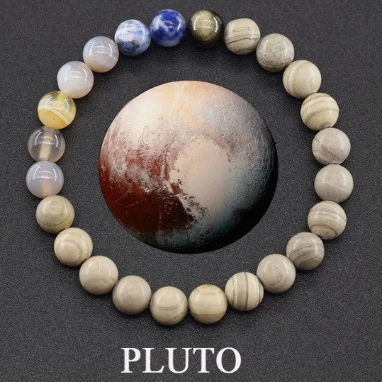 Matte 10 mm Stone Bead Couple Bracelets, view 16