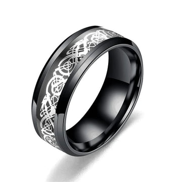 Dragon Pattern Band Ring supplier gallery image 8
