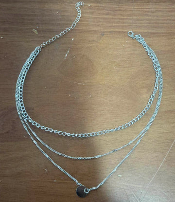 Multilayer Disc Chains Personality Necklace supplier gallery image 11