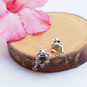 Cute Frog Funny Animal Stud Earrings supplier gallery image 7