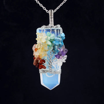 Column Tree Life Winding Necklace supplier gallery image 5