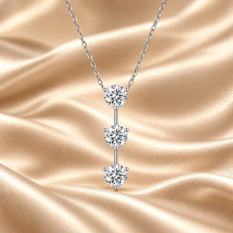 Generated concept artwork for Opaline Moissanite Pendant Necklace; illustrative only, not an exact product photograph