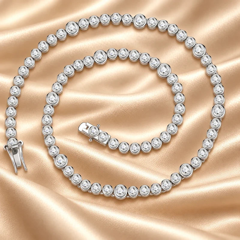 Generated concept artwork for Étoile Moissanite Pendant Necklace; illustrative only, not an exact product photograph